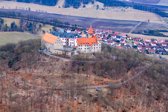Fortress Heldburg in Heldburg in the state Thuringia, Germany