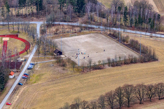 Sports fields of TSV 1860 Rodach in Bad Rodach in the state Bavaria, Germany