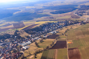 Schweinfurter Straße in Stadtlauringen in the state Bavaria, Germany