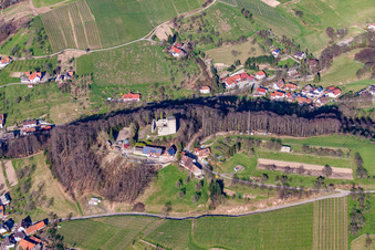 Neuwindeck Castle Ruins in the district Matzenhöfe in Lauf in the state Baden-Wuerttemberg, Germany