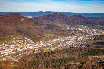 Balzenbergweg in the district Oosscheuern in Baden-Baden in the state Baden-Wuerttemberg, Germany