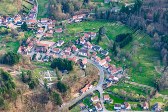 Bobenthal in the state Rhineland-Palatinate, Germany out of the air