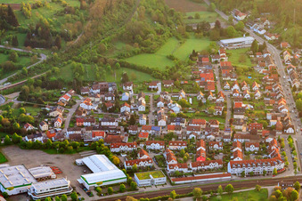 Gewerbestr in the district Berghausen in Pfinztal in the state Baden-Wuerttemberg, Germany