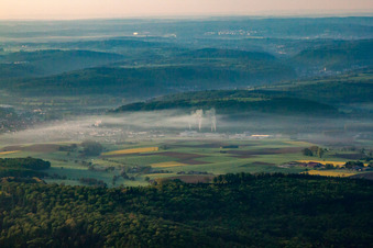 Aerial photograpy of OPTERRA Wössingen in the district Wössingen in Walzbachtal in the state Baden-Wuerttemberg, Germany