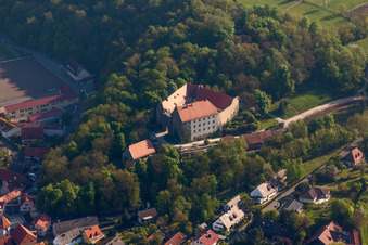 Castle of Reichenberg Lattke and Lattke in Reichenberg in the state Bavaria, Germany
