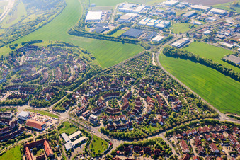 Prague Ring in the district Heuchelhof in Würzburg in the state Bavaria, Germany