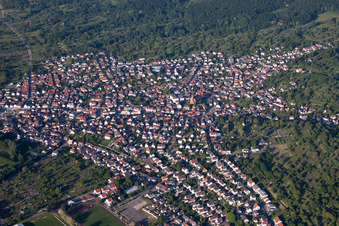 From the southwest in Malsch in the state Baden-Wuerttemberg, Germany