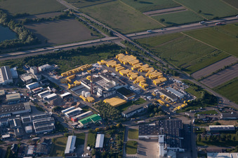 Ytong factory in Malsch in the state Baden-Wuerttemberg, Germany