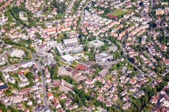 Constantin-Vanotti School, Marie Curie School, Realschule Überlingen and District Sports Hall Überlingen in Überlingen in the state Baden-Wuerttemberg, Germany
