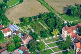 Maze in the monastery and castle Salem in the district Stefansfeld in Salem in the state Baden-Wuerttemberg, Germany
