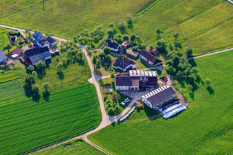 Saddle eyelet in the district Liggersdorf in Hohenfels in the state Baden-Wuerttemberg, Germany