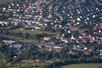 Brühlstr in the district Diedelsheim in Bretten in the state Baden-Wuerttemberg, Germany