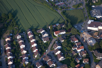 Theodor Storm Way in the district Diedelsheim in Bretten in the state Baden-Wuerttemberg, Germany