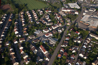 Eichholzstr in the district Diedelsheim in Bretten in the state Baden-Wuerttemberg, Germany