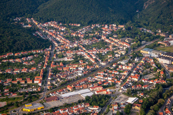 Eisenbahnstr in Thale in the state Saxony-Anhalt, Germany