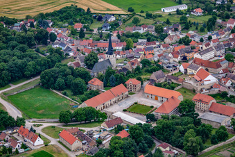 Taentzler Agricultural Estate in the district Cochstedt in Hecklingen in the state Saxony-Anhalt, Germany