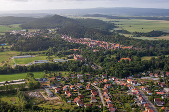 District Langenstein in Halberstadt in the state Saxony-Anhalt, Germany