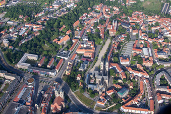 Cathedral and in Halberstadt in the state Saxony-Anhalt, Germany
