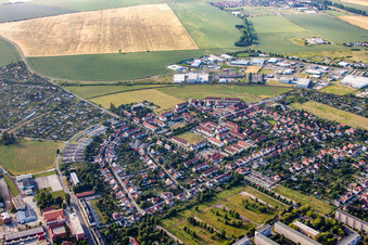 Wilhelm-Trautewein-Straße in Halberstadt in the state Saxony-Anhalt, Germany