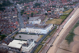Bridlington in the state England, Great Britain out of the air
