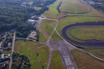 St. Omer Airport in Longuenesse in the state Pas de Calais, France