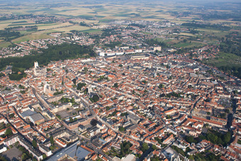 Aerial view of Saint-Omer in the state Pas de Calais, France