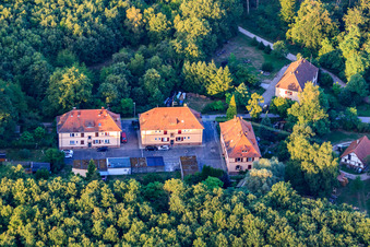 Settlement on the Avenue of Sighs in Scheibenhardt in the state Rhineland-Palatinate, Germany