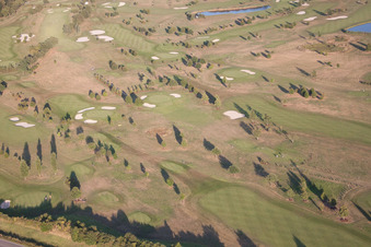 Drone image of Golf Club Urloffen in the district Urloffen in Appenweier in the state Baden-Wuerttemberg, Germany
