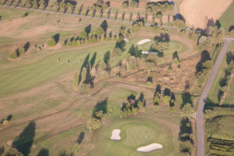 Aerial photograpy of Golf Club Urloffen in the district Urloffen in Appenweier in the state Baden-Wuerttemberg, Germany
