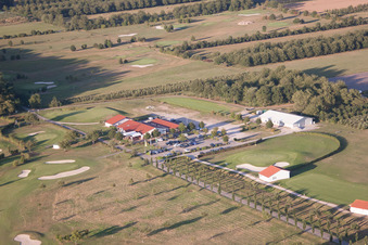 Golf Club Urloffen in the district Urloffen in Appenweier in the state Baden-Wuerttemberg, Germany out of the air