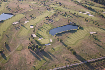 Drone image of Golf Club Urloffen in the district Urloffen in Appenweier in the state Baden-Wuerttemberg, Germany
