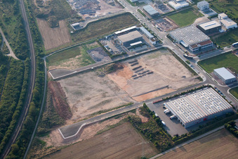 State Garden Show grounds at Ebenberg in Landau in der Pfalz in the state Rhineland-Palatinate, Germany