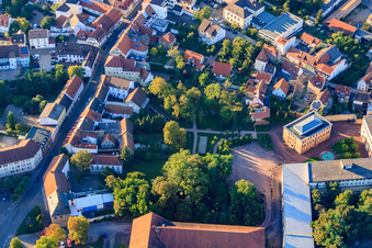 Former detention building in An Fronte Diez in Germersheim in the state Rhineland-Palatinate, Germany