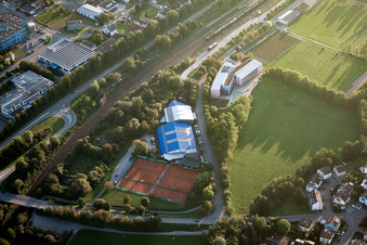 Sports & Tennis Park Remchingen in the district Wilferdingen in Remchingen in the state Baden-Wuerttemberg, Germany