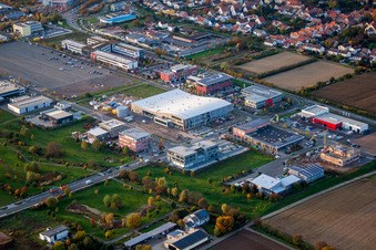 Commercial Area South in the district Queichheim in Landau in der Pfalz in the state Rhineland-Palatinate, Germany