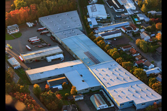 Hubert Eichenlaub Transport and Forwarding GmbH in Herxheim bei Landau in the state Rhineland-Palatinate, Germany from the plane