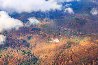 Specialist clinic Eußerthal in Eußerthal in the state Rhineland-Palatinate, Germany seen from above