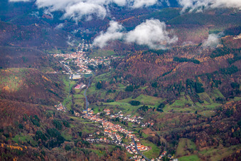 Dernbach Valley in Dernbach in the state Rhineland-Palatinate, Germany
