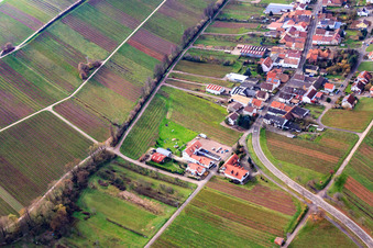 Guesthouse at the Wayside Shrine in Ranschbach in the state Rhineland-Palatinate, Germany