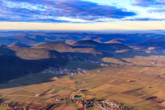 Palatinate Wine Street in Eschbach in the state Rhineland-Palatinate, Germany