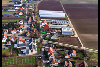 At the Brünnel, at the Watt in Offenbach an der Queich in the state Rhineland-Palatinate, Germany