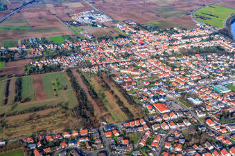 Robertsauer Straße in Lingenfeld in the state Rhineland-Palatinate, Germany