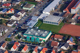 Indoor swimming pool of the VG Lingenfeld at the elementary school Lingenfeld in Lingenfeld in the state Rhineland-Palatinate, Germany