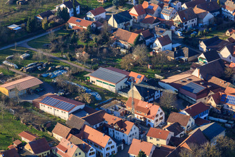 Oerther Winery in the district Schweigen in Schweigen-Rechtenbach in the state Rhineland-Palatinate, Germany