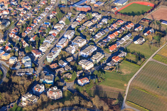 Tabernae Montanus Street in Bad Bergzabern in the state Rhineland-Palatinate, Germany