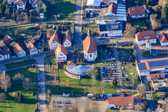 Protestant Church Pleisweiler-Oberhofen in the district Oberhofen in Pleisweiler-Oberhofen in the state Rhineland-Palatinate, Germany