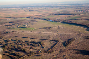 Ebenberg gliding site in Landau in der Pfalz in the state Rhineland-Palatinate, Germany