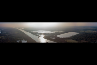 Panorama in Munchhausen in the state Bas-Rhin, France