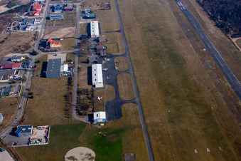 Haguenau in the state Bas-Rhin, France out of the air