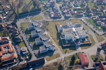 Bischwiller in the state Bas-Rhin, France out of the air
